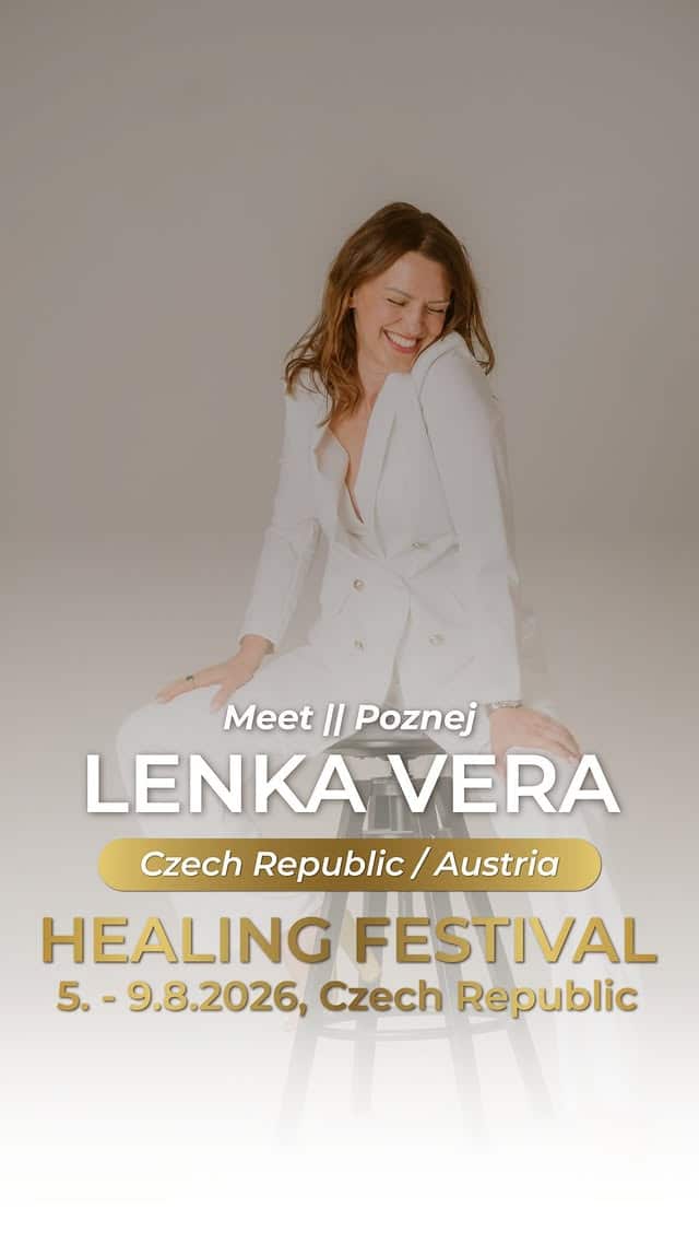 👇🇨🇿 Lenka Vera keeps encountering one thing in her work — again and again.
Most of us were never taught how to truly feel ourselves.
Why does it matter?
Lenka will take you deepe